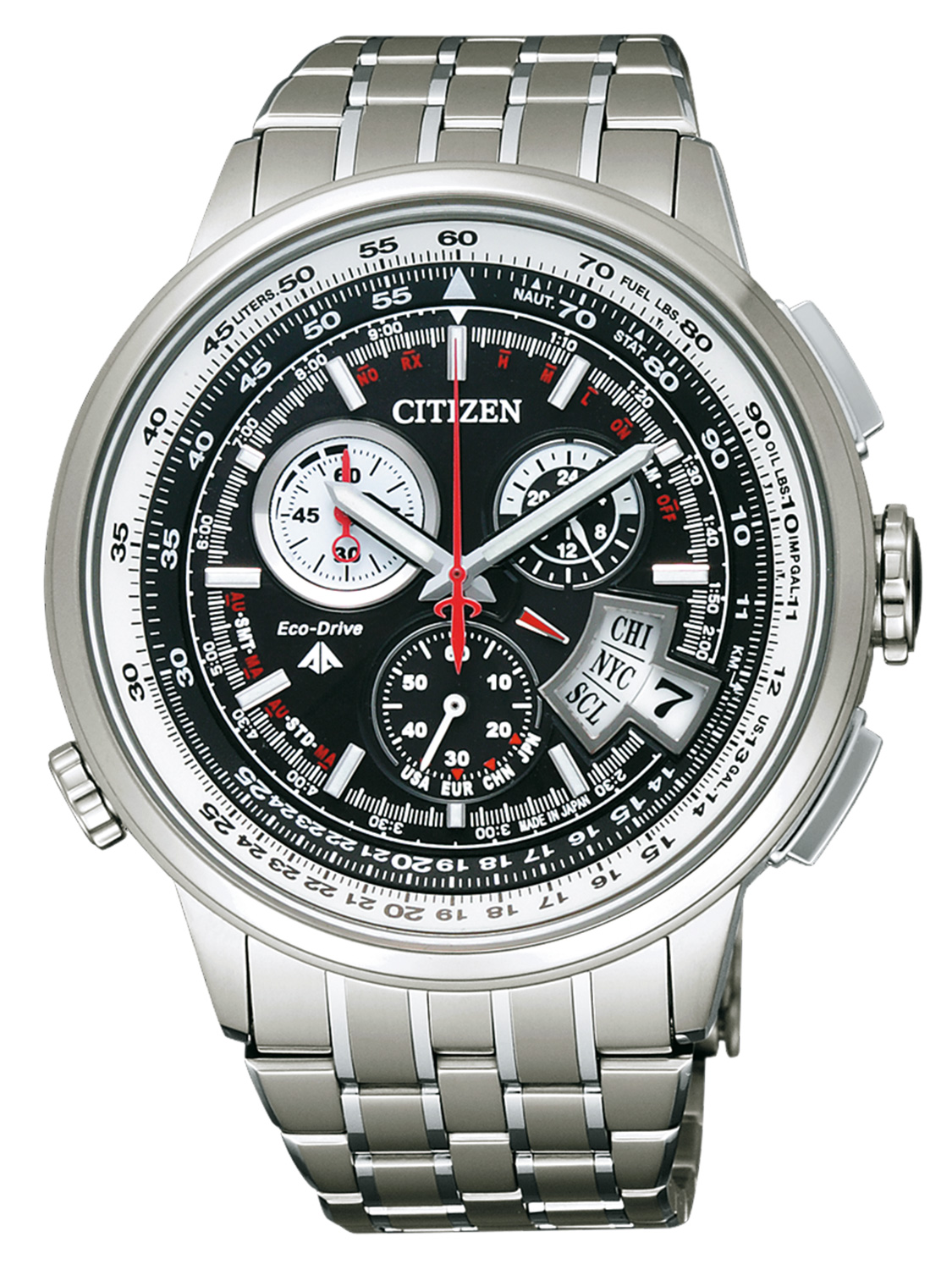 citizen chrono titanium